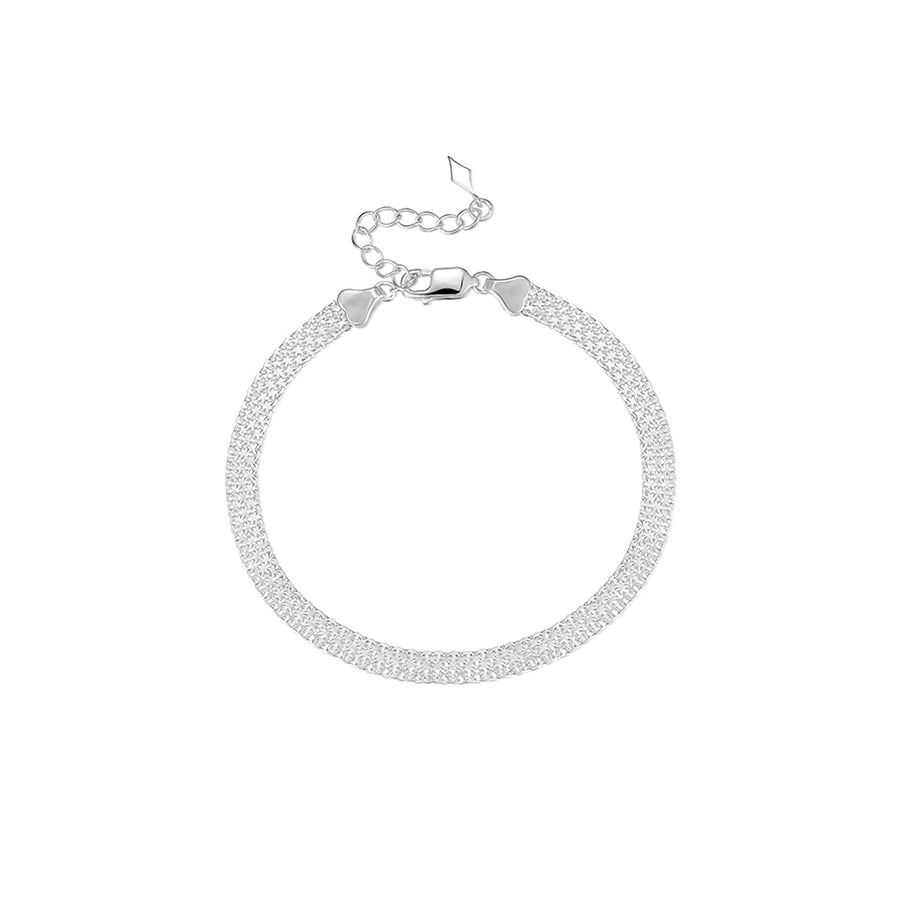 HEDDA S925 luftiges Armband, 4,3 mm breit