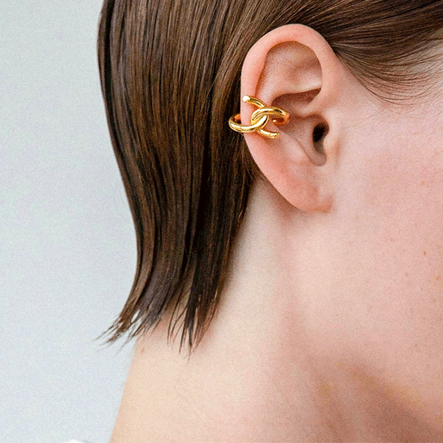 ALONDRA Gold Ear Cuff/Ohrklemme