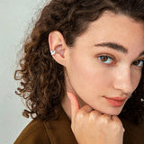 CAROLINE Silber Earcuff/Ohrklemme in Hufform aus 925er Sterlingsilber