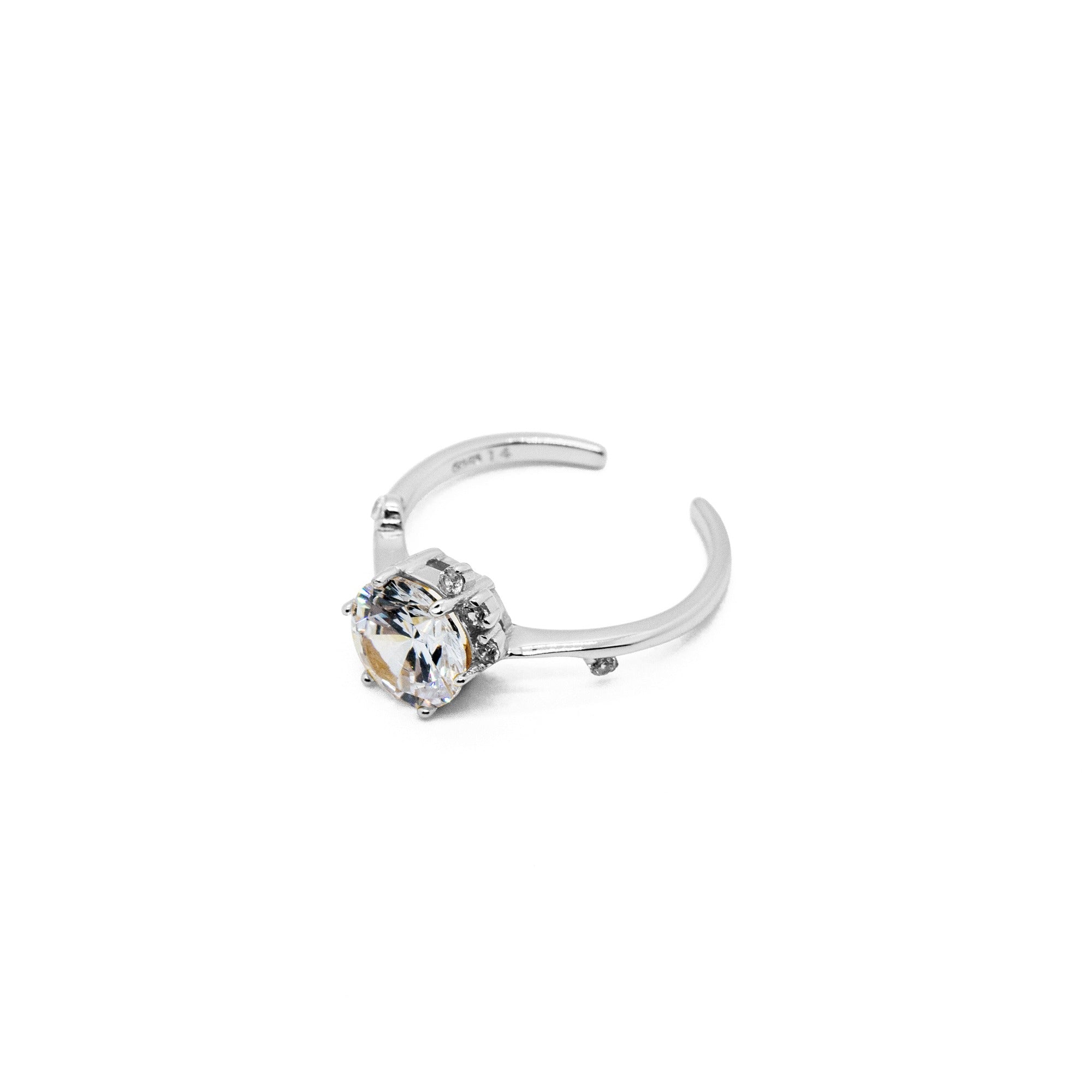 KATHERINE Bague délicate pour femme en argent sterling 925