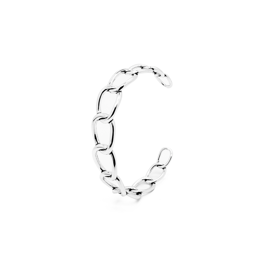 'Maegan' silver bangle chain made of 925 sterling silver