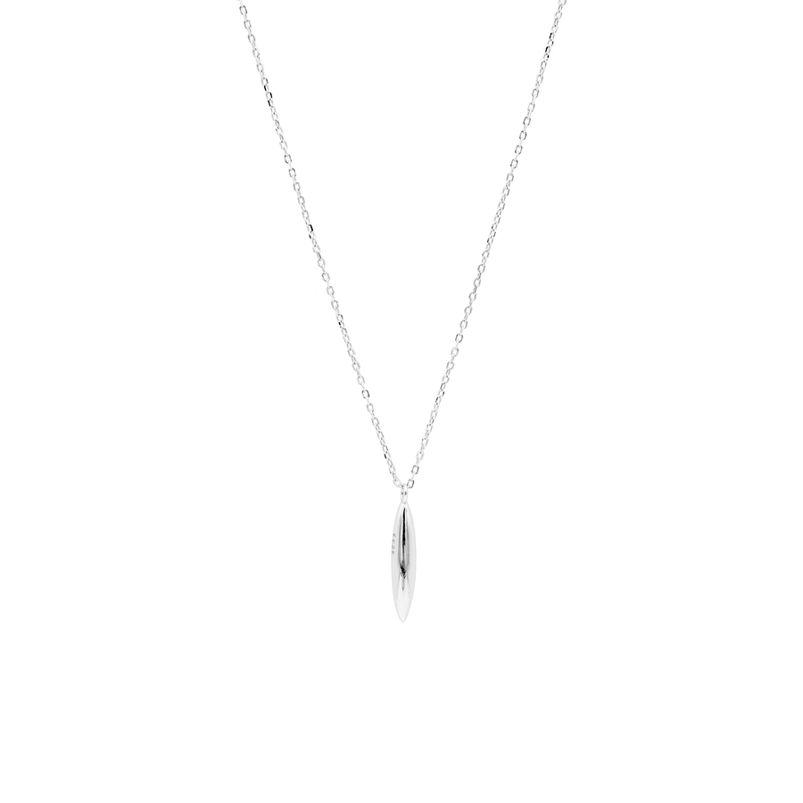 'Piura' silver necklace with sterling silver pendant