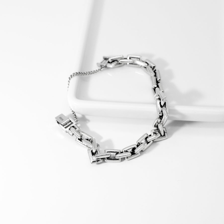 'Syna' silver vintage bracelet made of 925 sterling silver