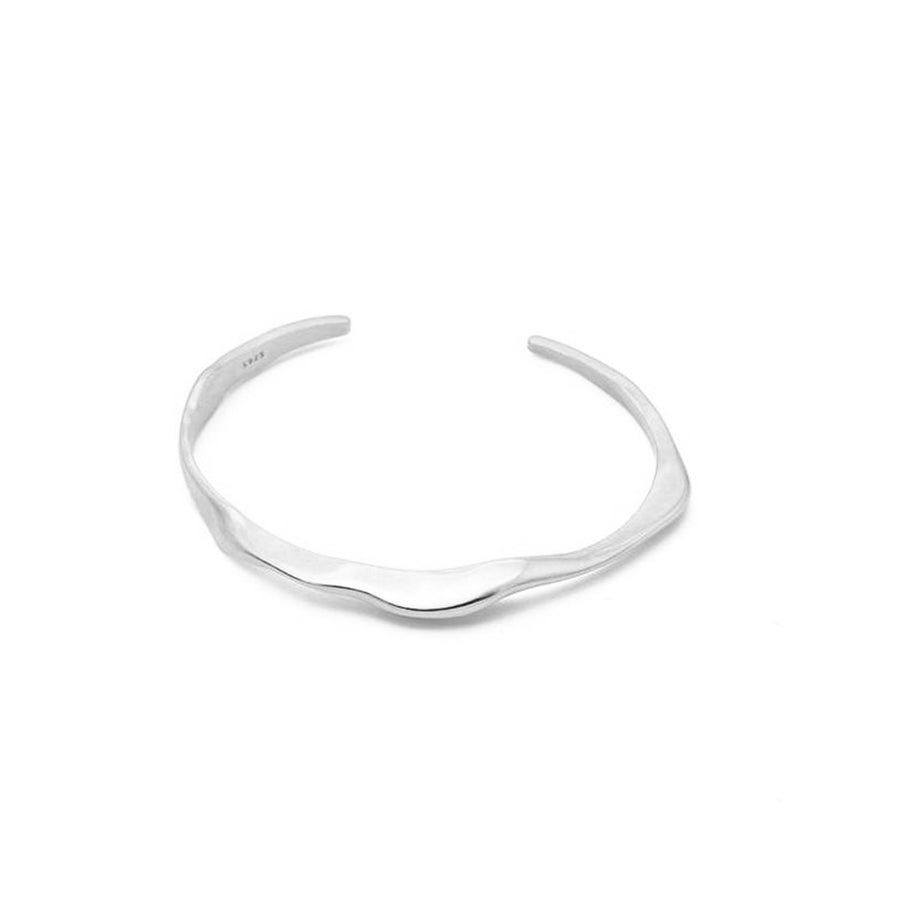 'Enid' silver bangle made of 925 sterling silver