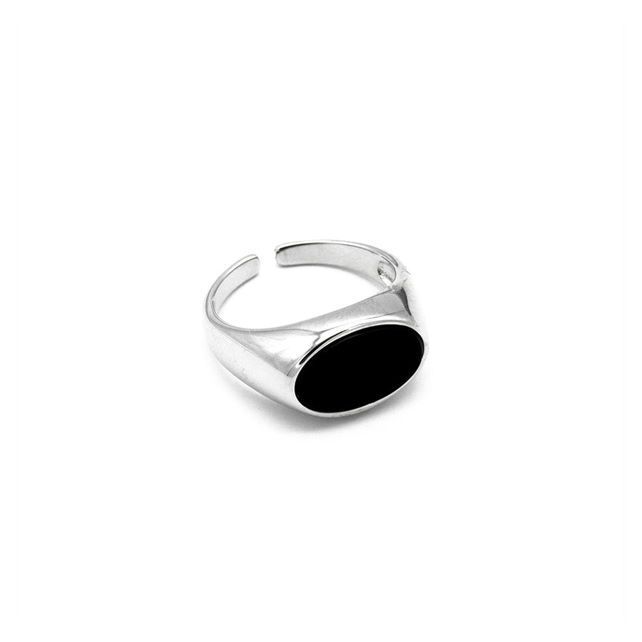 'Verna' silver open ring (L) made of 925 sterling silver