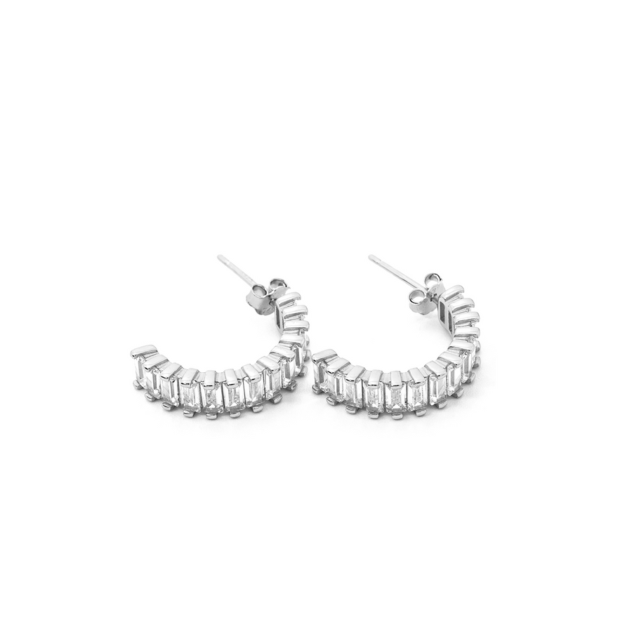 'Trinity' silver earrings-studs made of 925 sterling silver