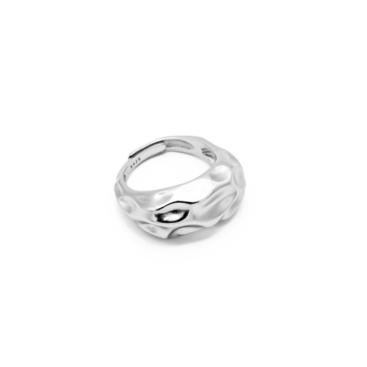 'Zanna' silver open ring made of 925 sterling silver