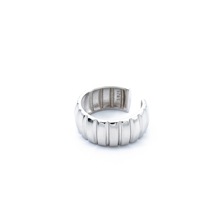 'Gill' silver open ring made of 925 sterling silver