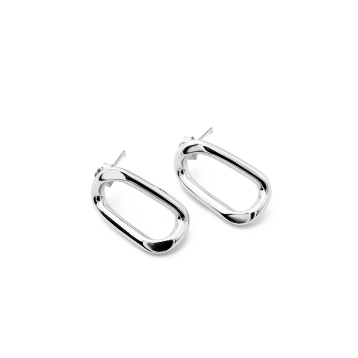 'Barbara' silver earrings-ear studs made of 925 sterling silver