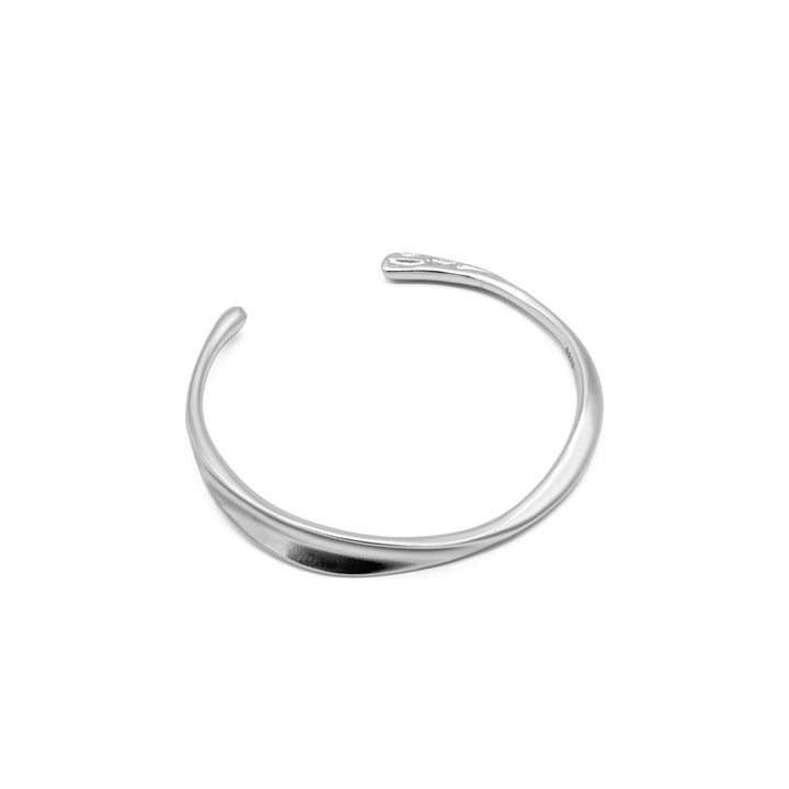 'Adonie' silver bangle made of 925 sterling silver