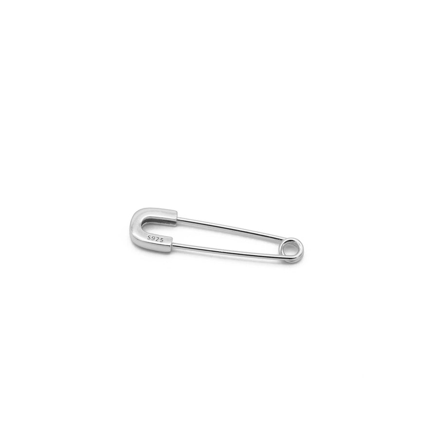 ADRIENNE Silber Safetypin Ohrschmuck aus 925er Sterlingsilber