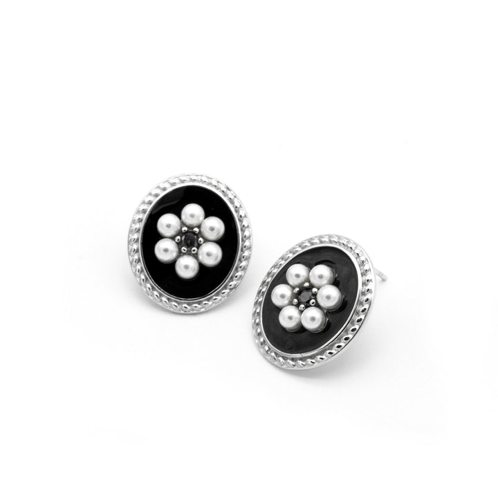 'Fay' silver earrings studs made of 925 sterling silver