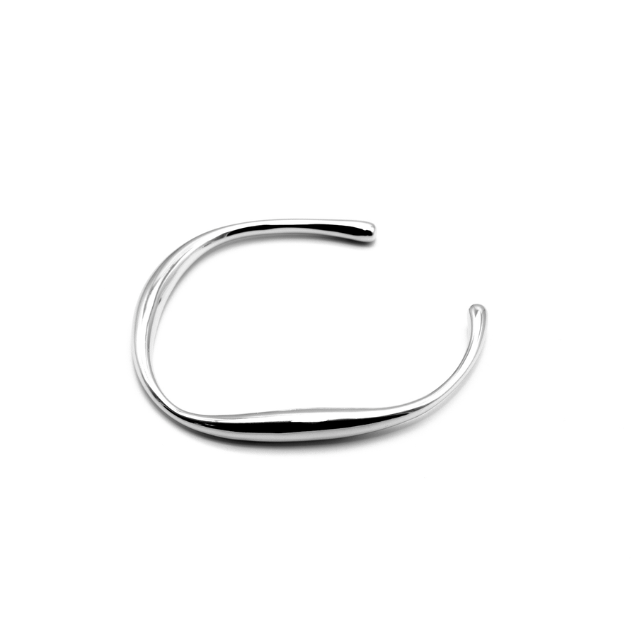 'Chloris' silver bangle made of 925 sterling silver