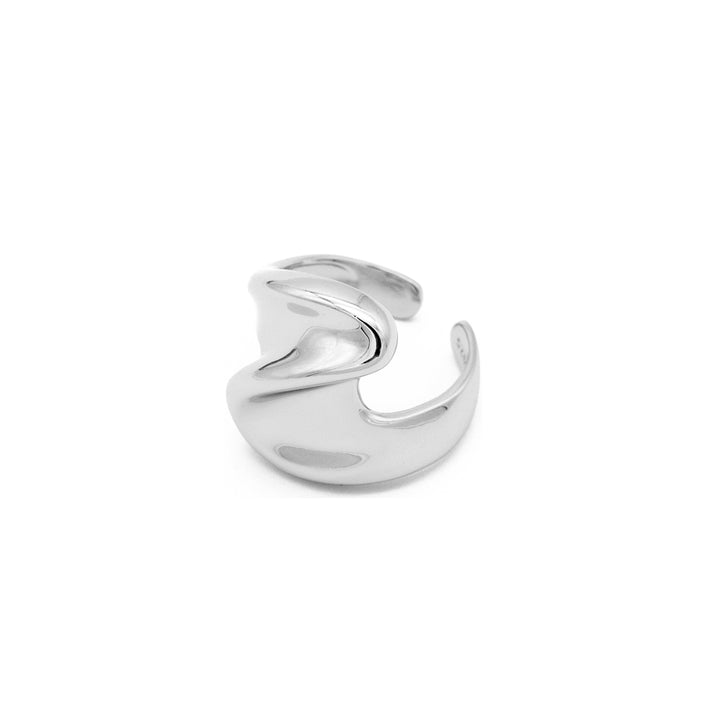 'Aiyana' silver open ring made of 925 sterling silver