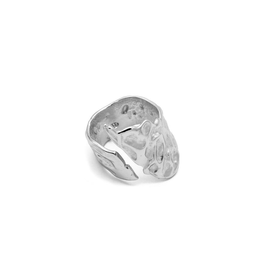 CAITLYN Stylisher Silberring aus 925er Sterlingsilber