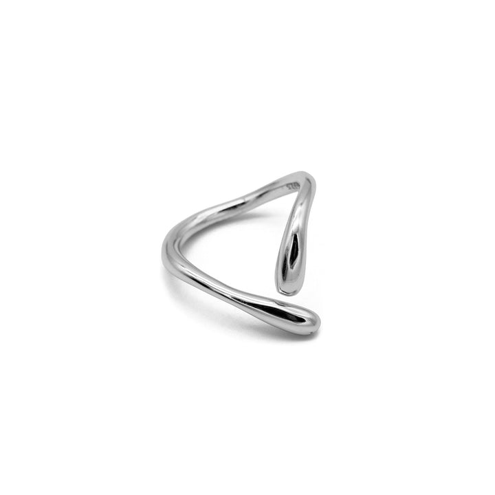 'Josie' silver open ring made of 925 sterling silver