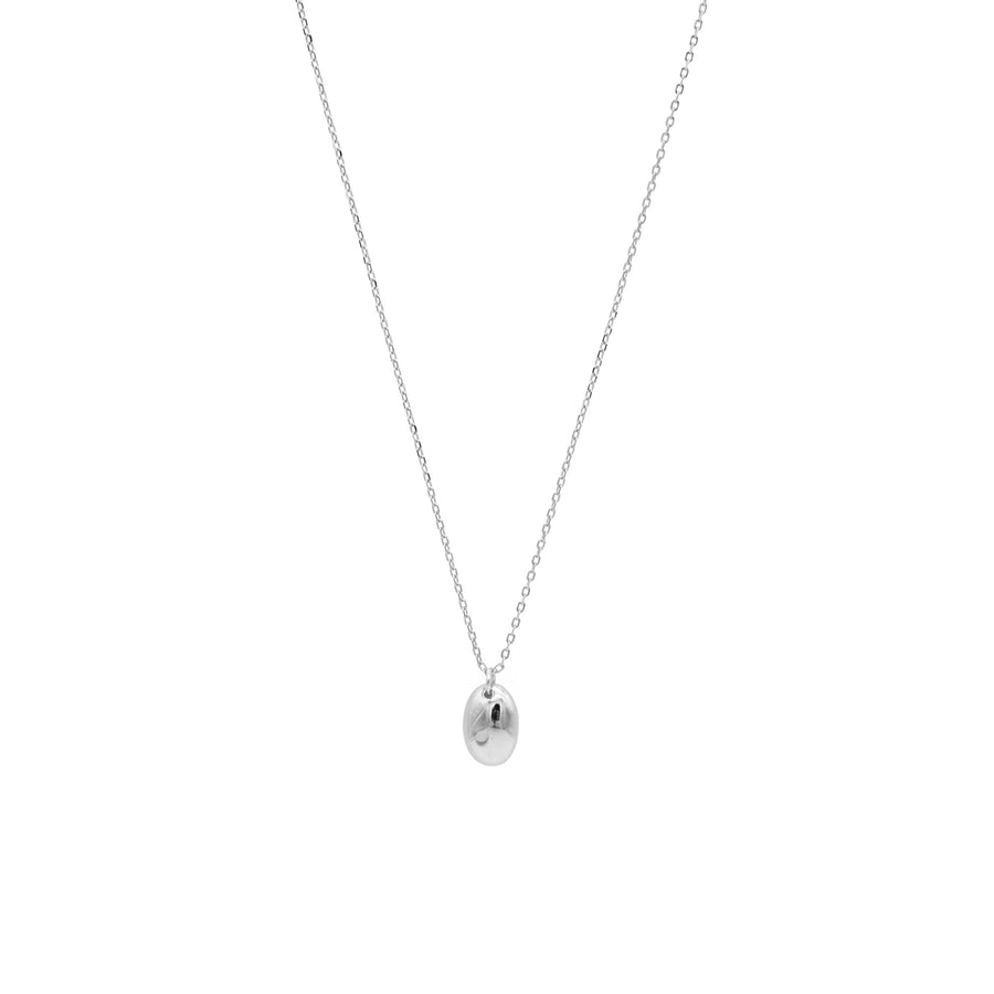 'Herse' silver necklace with teardrop pendant made of 925 sterling silver